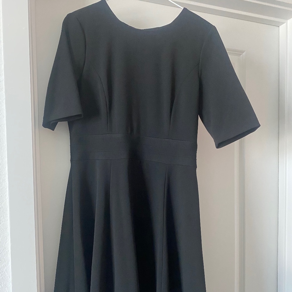 Calvin Klein Classic Black Work Dress